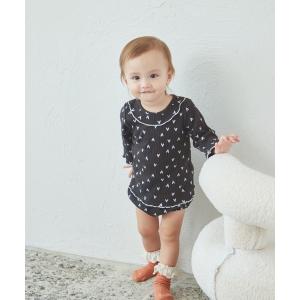 セットアップ 「ベビー」リブコットン素材 メローフリル セットアップ キッズ 子供服 男の子 女の子｜ZOZOTOWN Yahoo!店