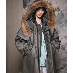 MAISON SPECIAL モッズコート　MA1 MAISON SPECIAL（メゾンスペシャル） モッズコート 1 ブラック メンズ