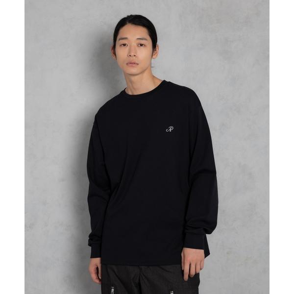 tシャツ 「ADAMPATEK/アダムパテック」embroidered basics  crewne...