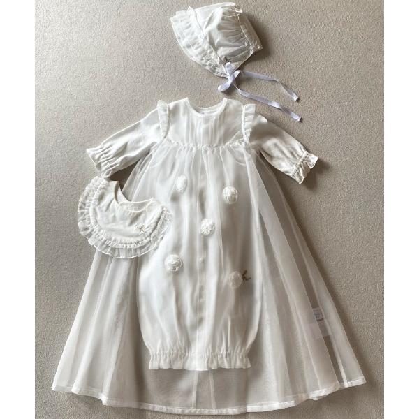 ベビー服 ロンパース 「ベビー」セレモニードレスセット(2WAYオール・カバードレス)