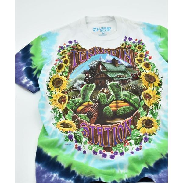 tシャツ 「ヴィンテージ古着」LIQUID BLUE タイダイ GRATEFUL DEAD バンドT...