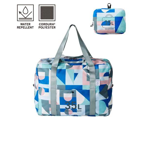 ボストンバッグ MILESTO×PAPIERTIGRE ポケッタブルボストン 35L レディース