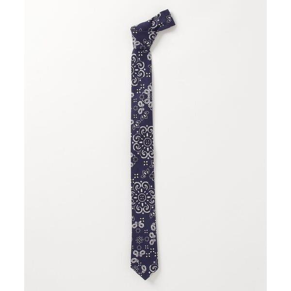 ネクタイ 「yomiya select」5cmコットンペイズリネクタイ