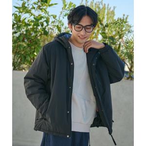 コート ジャケット パデット フーデッド ジャケット メンズ