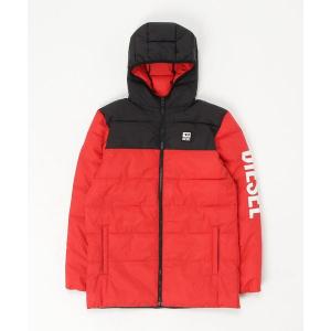 ダウン アウター DIESEL（ディーゼル）Kids ＆ Junior ブランドロゴダウンジャケットコート キッズ 子供服 男の子 女の子