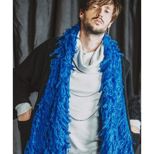 カーディガン 「NO ID.」Loop Yarn Knit Gown / ループ ヤーン ニット ガ...