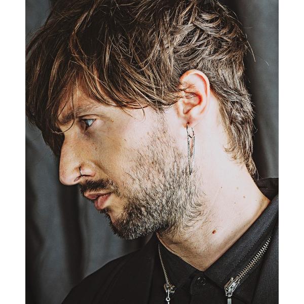 ピアス 「NO ID.」Swing Chain Fake Earrings / スイング チェーン ...