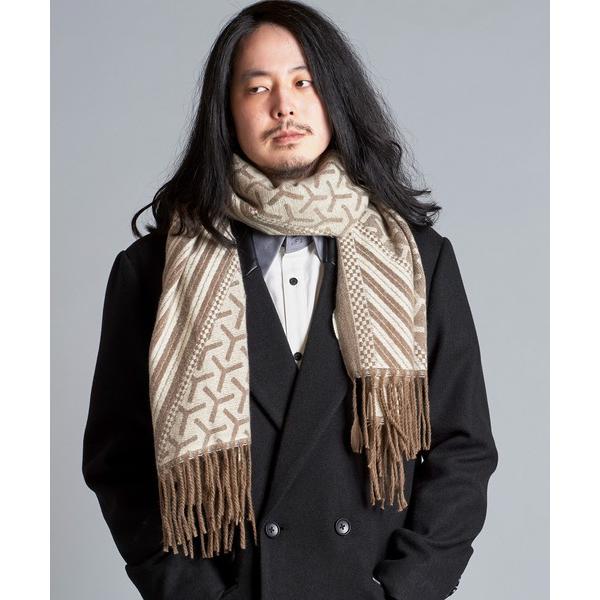 ストール マフラー 「NO ID.」Random Pattern Stole / ランダム パターン...