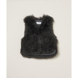 ベスト ジレ ウェイビーファー ショートジレ レディース