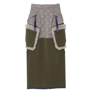 UN3D.（アンスリード） スカート 「UN3D./アンスリード」PATTERN MIX