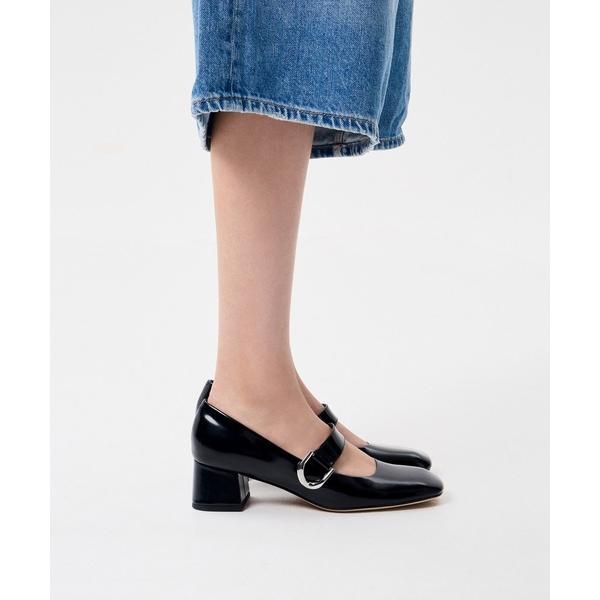 パンプス Gabine ガビーヌ レザーメリージェーンパンプス