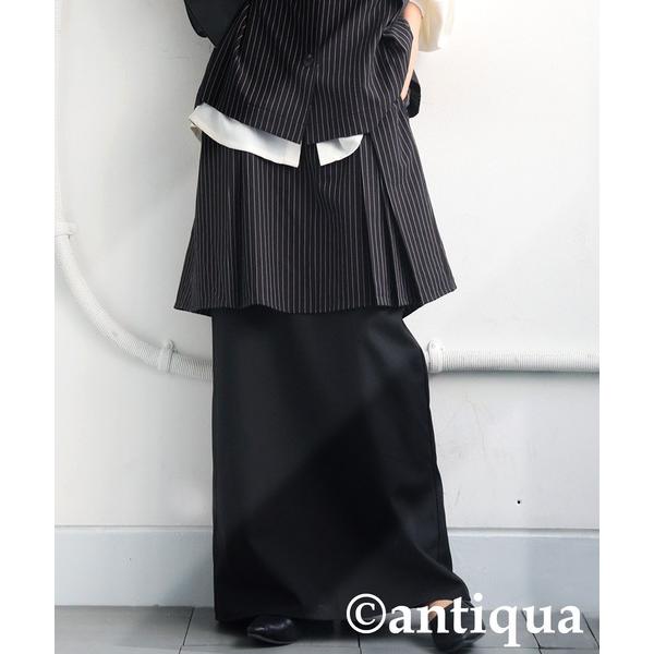 スカート レイヤード風スカート