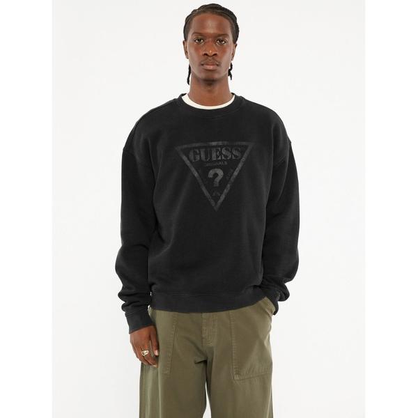 トレーナー スウェット GUESS Originals Vintage Triangle Crewn...