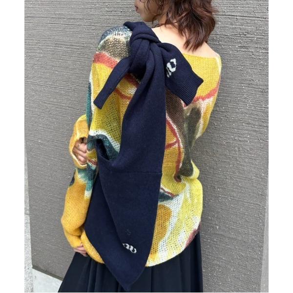 ショルダーバッグ バッグ CARDIGAN LIKE SHAWL BAG レディース