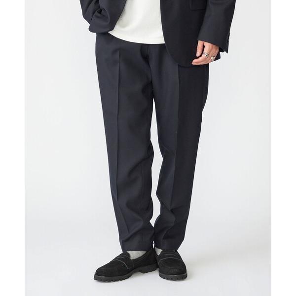 スラックス SHIPS:「セットアップ対応」SOLOTEX(R) ウール サキソニー イージーパンツ...