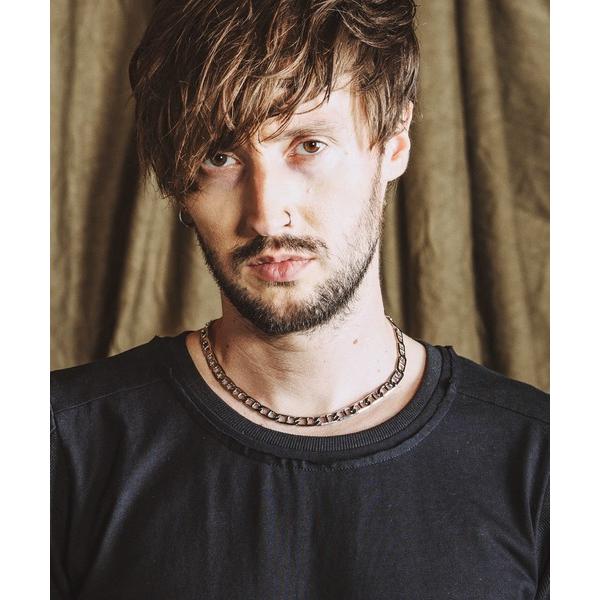 ネックレス 「NO ID.」Anchor Chain Necklace / アンカー チェーン ネッ...