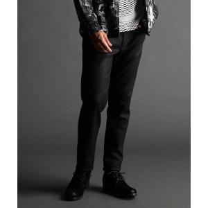 パンツ 「２４モデルEC限定再販売」ムラ箔プリント ガムストレッチパンツ メンズ｜ZOZOTOWN Yahoo!店