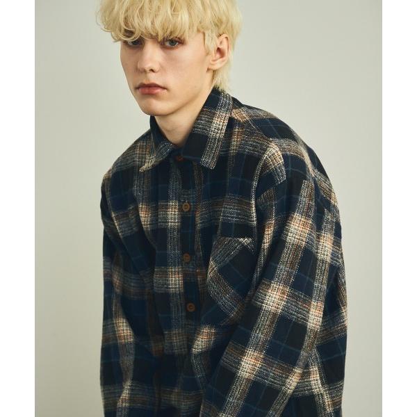シャツ Regular color flannel check shirt / レギュラーカラーフラ...