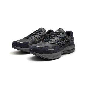 ミズノ　ウェーブライダーB ゴアテックス　防水24.5 ダークグレー MIZUNO ミズノ公式 WAVE RIDER β GTX ゴアテックス/防水 ユニ