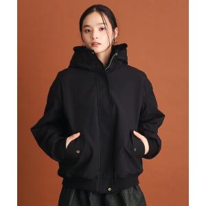 ブルゾン アウター 「2WAY/洗えるアウター」MA1＆ファーリバーシブルブルゾン レディース