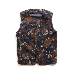 ROTAR（ローター） ベスト ジレ Work Striped Vest メンズ : ZOZOTOWN
