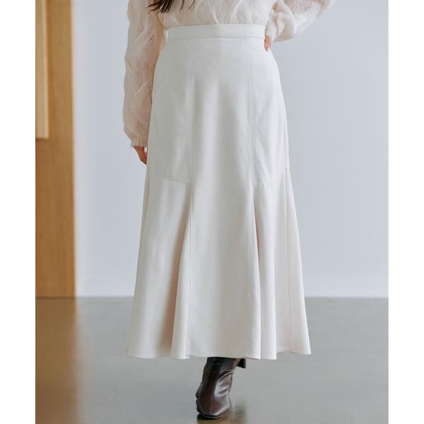 スカート パネルラインマーメイドスカート「低身長・小柄女性」