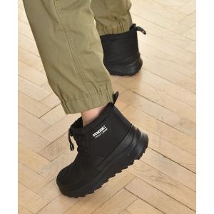 ブーツ moz(モズ)裏ボアドロストパフィスノーブーツ レディース