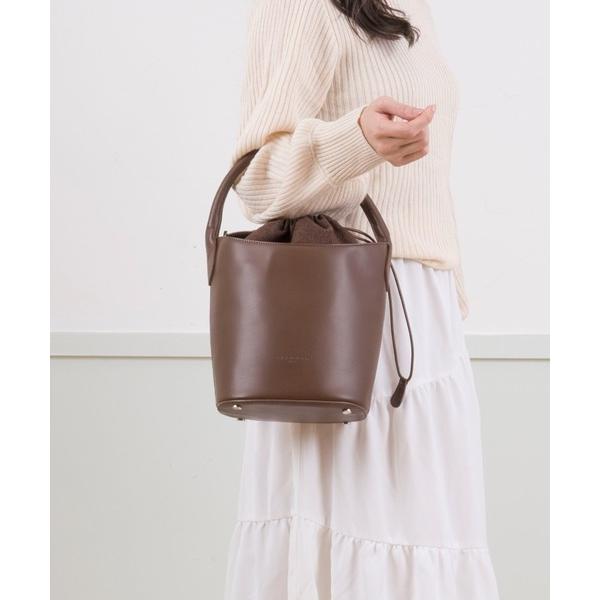 ショルダーバッグ バッグ 「pelletteria Veneta」2WAY バケツバッグ　牛革 レデ...