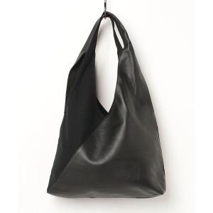 トートバッグ 「ADAMPATEK」leather switching marche bag/レザーｘキャンバス切替マルシェバッグ メンズ レディース