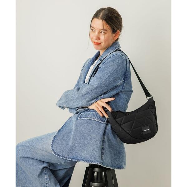 ショルダーバッグ バッグ カタオシハーフムーンショルダー レディース