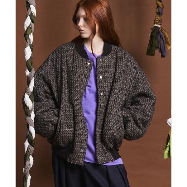 スタジャン 「UNISEX」「Italian Dead Stock Fabric」Prime-Ove...