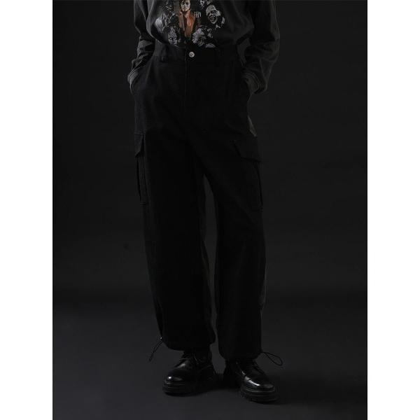 カーゴパンツ BICOLOR DOCKING CARGO PANTS レディース