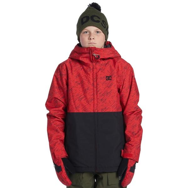 コート アウター BASIS PRINT YOUTH JA/DCキッズスキースノーボードジャケット ...