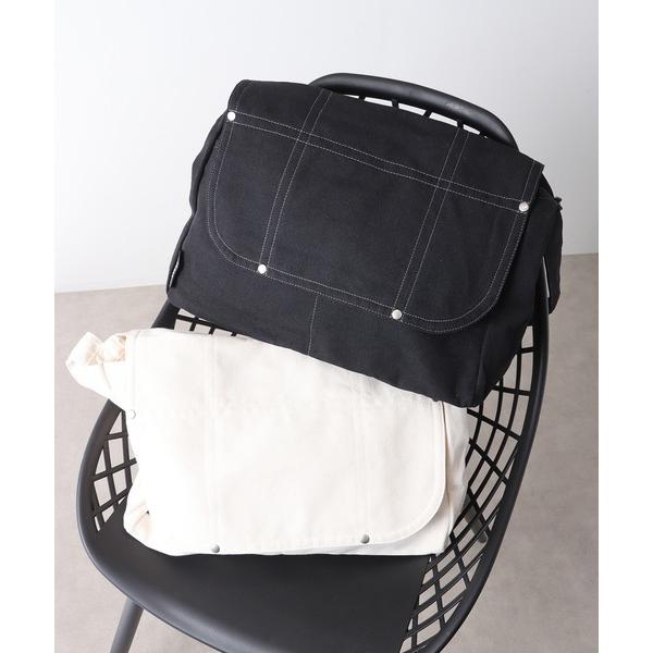 ショルダーバッグ バッグ ざっくりステッチ　かぶせショルダーバッグ レディース