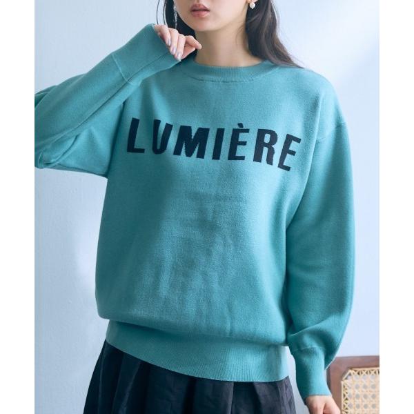 ニット セーター 高身長　ジャガードロゴニット（トールサイズ）Essenave レディース