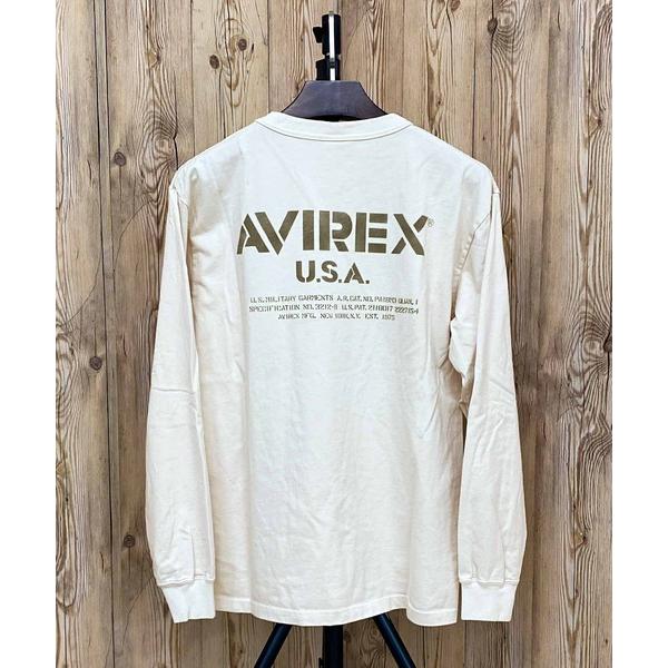 tシャツ MIL. STENCIL OFFICIAL LOGO ロングTシャツ メンズ レディース