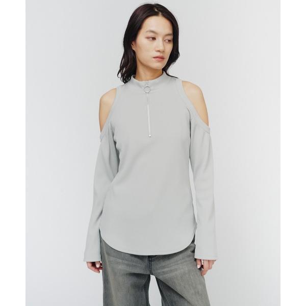 uvカット tシャツ SHOULDER HOLE RIB TOPS / ショルダーホールリブトップス...