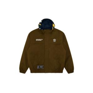 AAPE BY A BATHING APE◇ダウンジャケット/--/ナイロン/マルチカラー