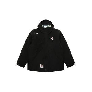 AAPE BY A BATHING APE◇AAPE NOW DOWN JACKET/XL/ポリエステル/BLK