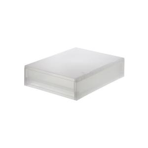 収納 ポリプロピレン　小物収納ケース　小　約幅２６ｘ奥行３７ｘ高さ９ｃｍ