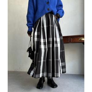 「DouDou」 ロングスカート FREE ブラック レディース