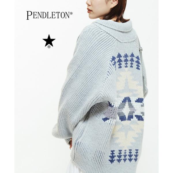 ニット セーター 「PENDLETON」LOWGAGE COWICHAN SWEATER レディース...