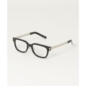 伊達メガネ メガネ 眼鏡 「SAINT LAURENT/サンローラン」スクエア メガネ SL727J 001 レディース メンズ