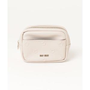 「MARY QUANT」 花柄ポーチ - ベージュ レディース