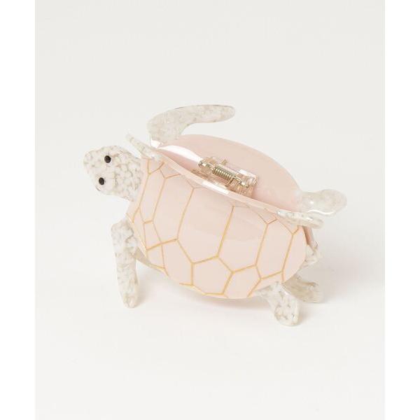 ヘアクリップ 「HIKA」かめモチーフヘアクリップ