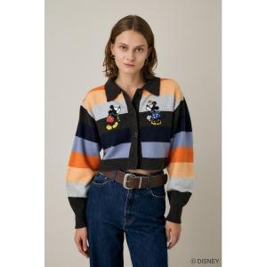 カーディガン MD MULTICOLOR STRIPED カーディガン レディース