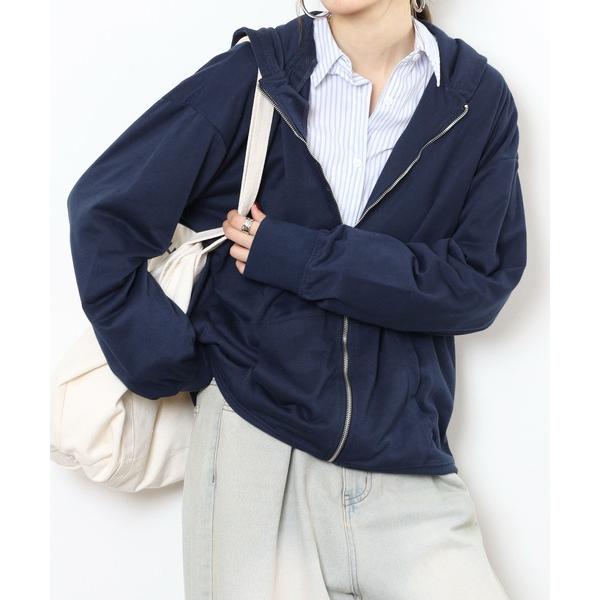パーカー Relaxed fit full zip hoodie / リラックスフィット フルジップ...