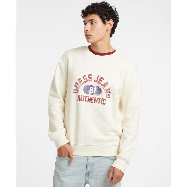 トレーナー スウェット GUESS JEANS Cn Reg Gj Authentic Sweat ...