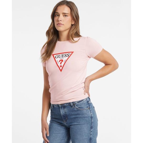 tシャツ 半袖 GUESS JEANS Ss Cn Slim Iconic Tee 半袖 Tシャツ ...