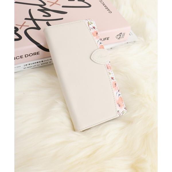 スマホケース iPhone16専用手帳型ケース Fleur Nouveau